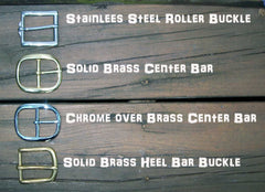 Belt Buckle Options