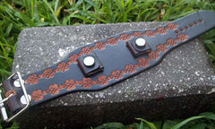 Celtic Knot Leather Watch Band