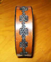 Tan Leather Wristband