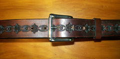 Dark Design Wide Leather Belt