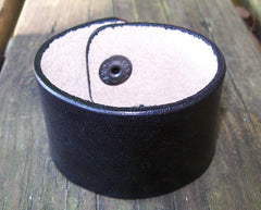 Plain Leather Wristband