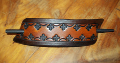 Extra Large Leather Stick Barrette