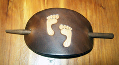 Vintage Leather Barrette