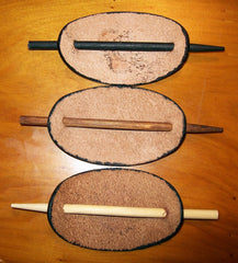 Leather Barrette Stick Colors