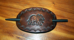 Barrette with Elephant Design