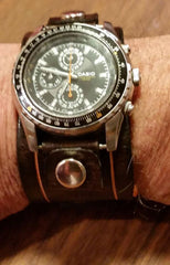 Handmade Leather Watch Cuff