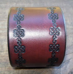 Handmade Leather Wrist Cuffs