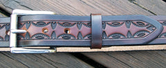 Two Tone Handmade Leather Belt