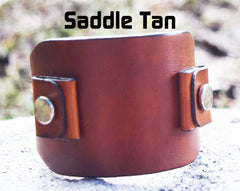 Wide Leather Watch Bands