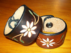 Daisy Flower Leather Fashion Accessories