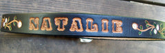 Leather Name Belt