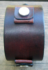 Mahogany Leather Watch Strap