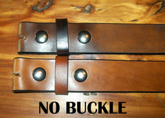 Snap Leather Belts