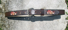 Motorcycle Leather Belt