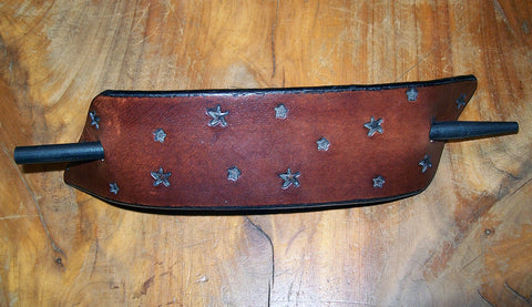 Leather Stars Barrette by Old School Leather Co.