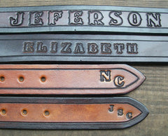 Personalized Leather Belts